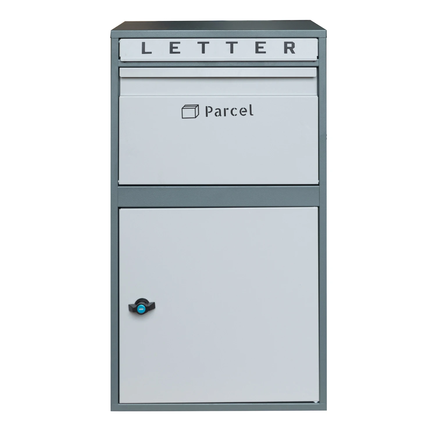 Large Metal Steel Parcel Delivery Box for Package Storage Wall Mounted Parcel Drop Box Outdoor