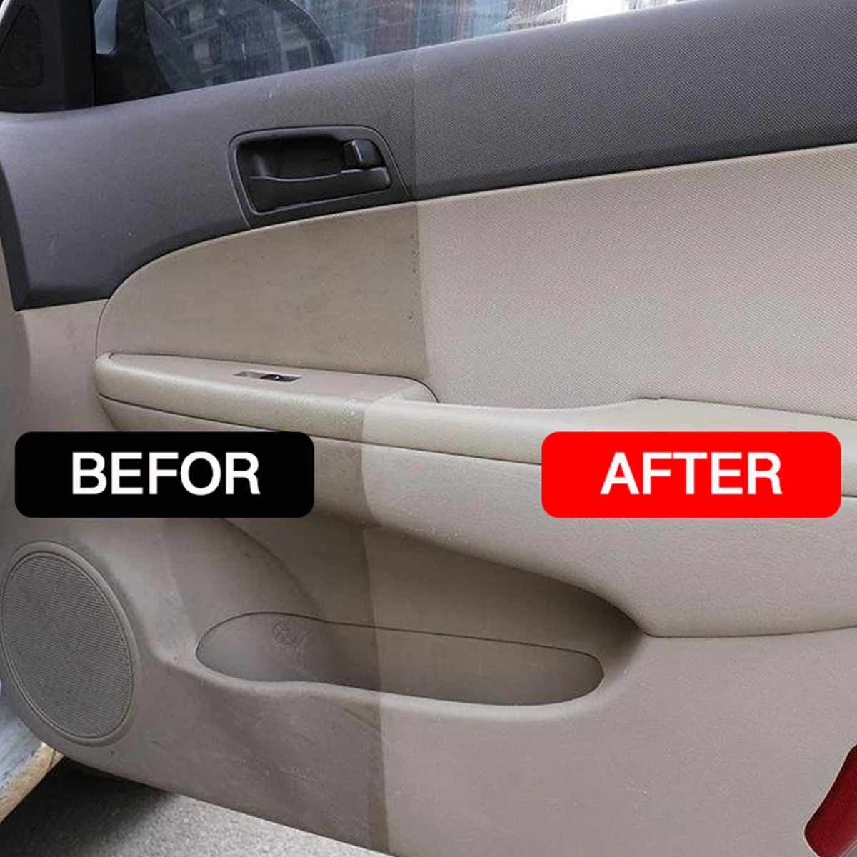 Car Interior Cleaner Multi-Purpose Cleaner Spray Cleaner Bubble Cleaner Car Interior Wash Maintenance for Auto Home Use