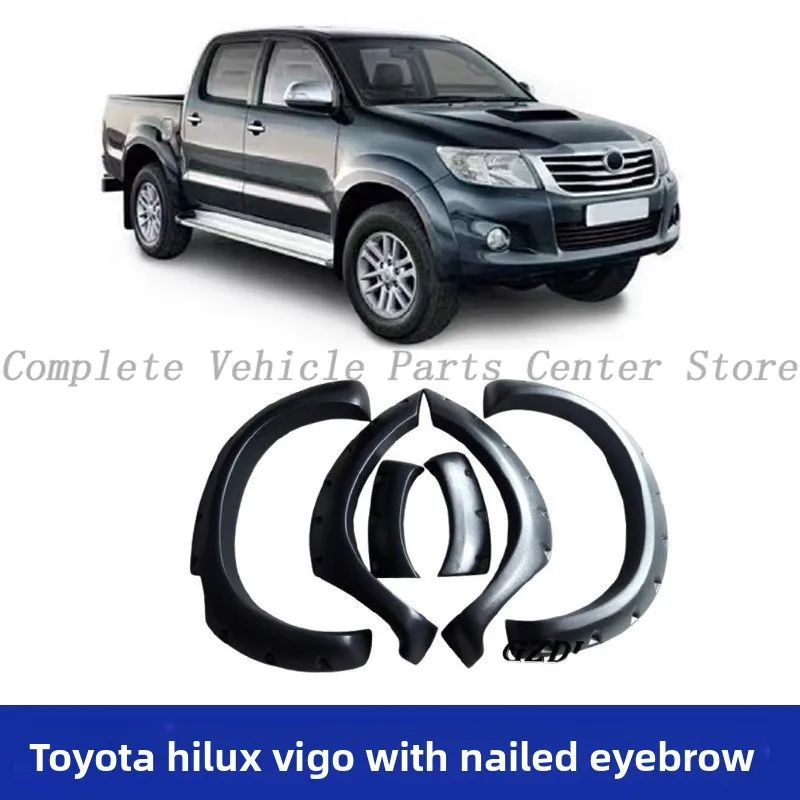 

High Quality Fender Flares For Hilux Vigo Anti Scratch Mud Guards With Spike Tires