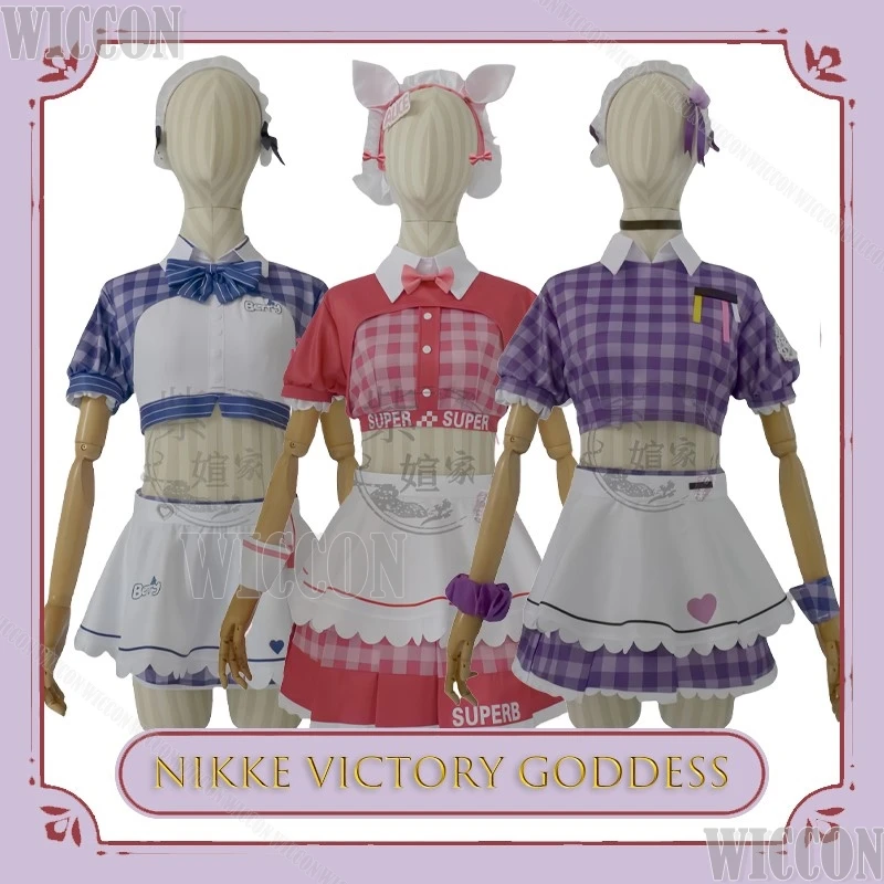 

Crepe Collaboration Alice Naja Tia Maid NIKKE Victory Goddess Косплей Аниме Персонаж Наряд Хэллоуин Comic Con Play Cos Kawaii