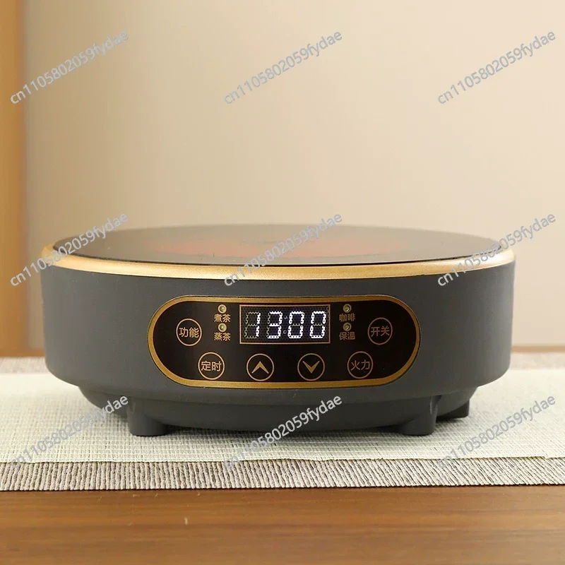 1300W Electric Ceramic Stove Smart Tea Stove Boiling Water Heater 7 Gear Heating Stove Office Timing Tea Maker Auto Keep Warm