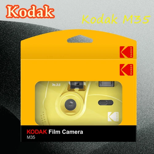 Imagen 1 del producto Kodak M35 cámara de película reutilizable Manual Kodak 135 cámara de película Retro no desechable portátil profesional 35mm cámara de película regalo