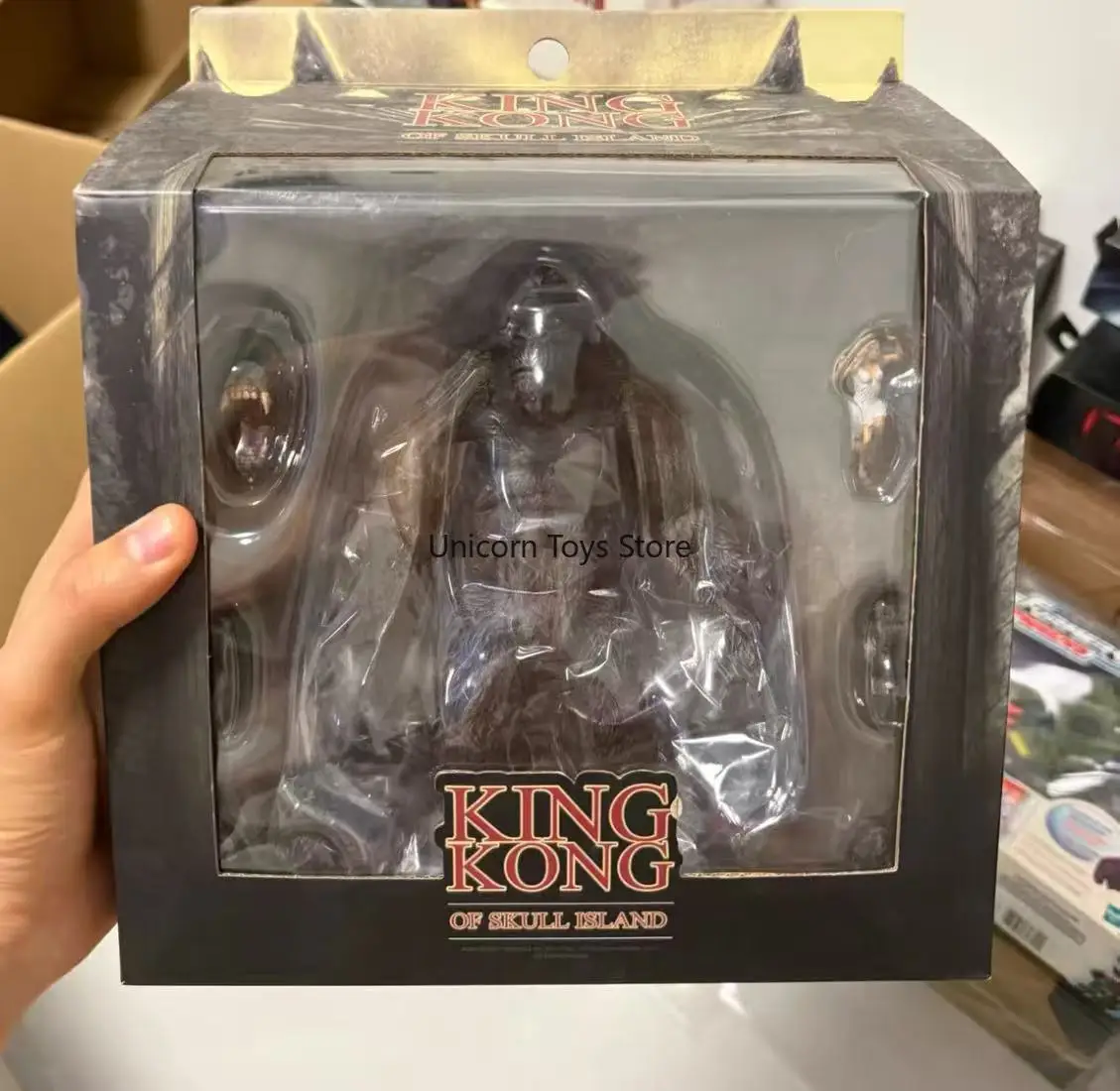 

В наличии: Коллекционная фигурка Кинг-Конга (Горилла) из фильма «Остров черепов», 7 дюймов