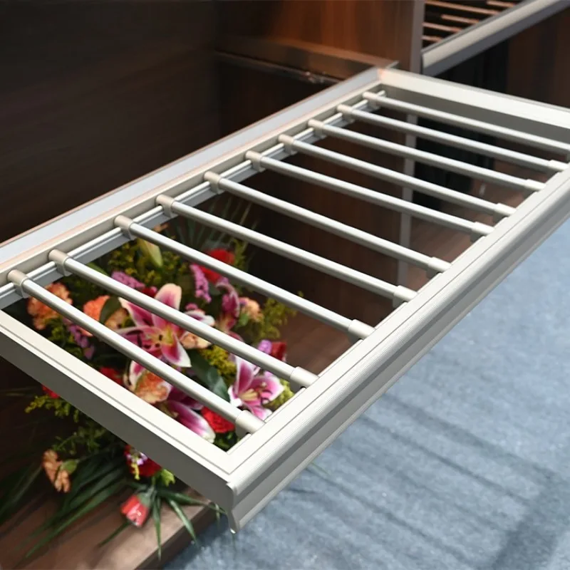 Furniture hardware accessories, adjustable trouser racks, pull-out wardrobe accessories, with hangers for clothing storage