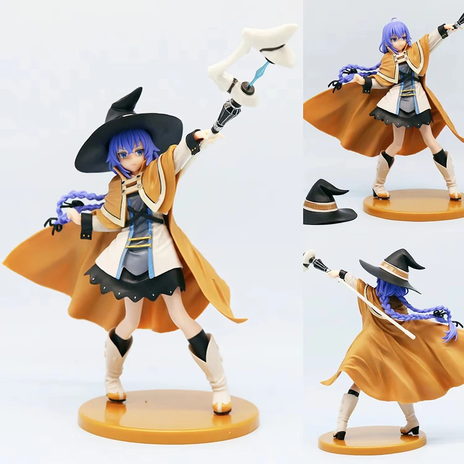 25 cm Magier Roxy Migurdia Actionfigur Mushoku Tensei:Jobless Reincarnation Anime Figur PVC Erwachsene Sammlung Modell Puppe Geschenk