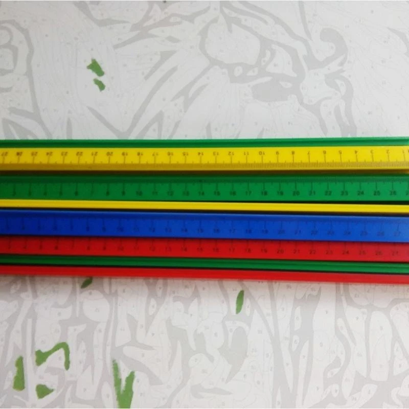 Classroom Home Office Use Measuring Tool 29cm Straight Whiteboard Ruler