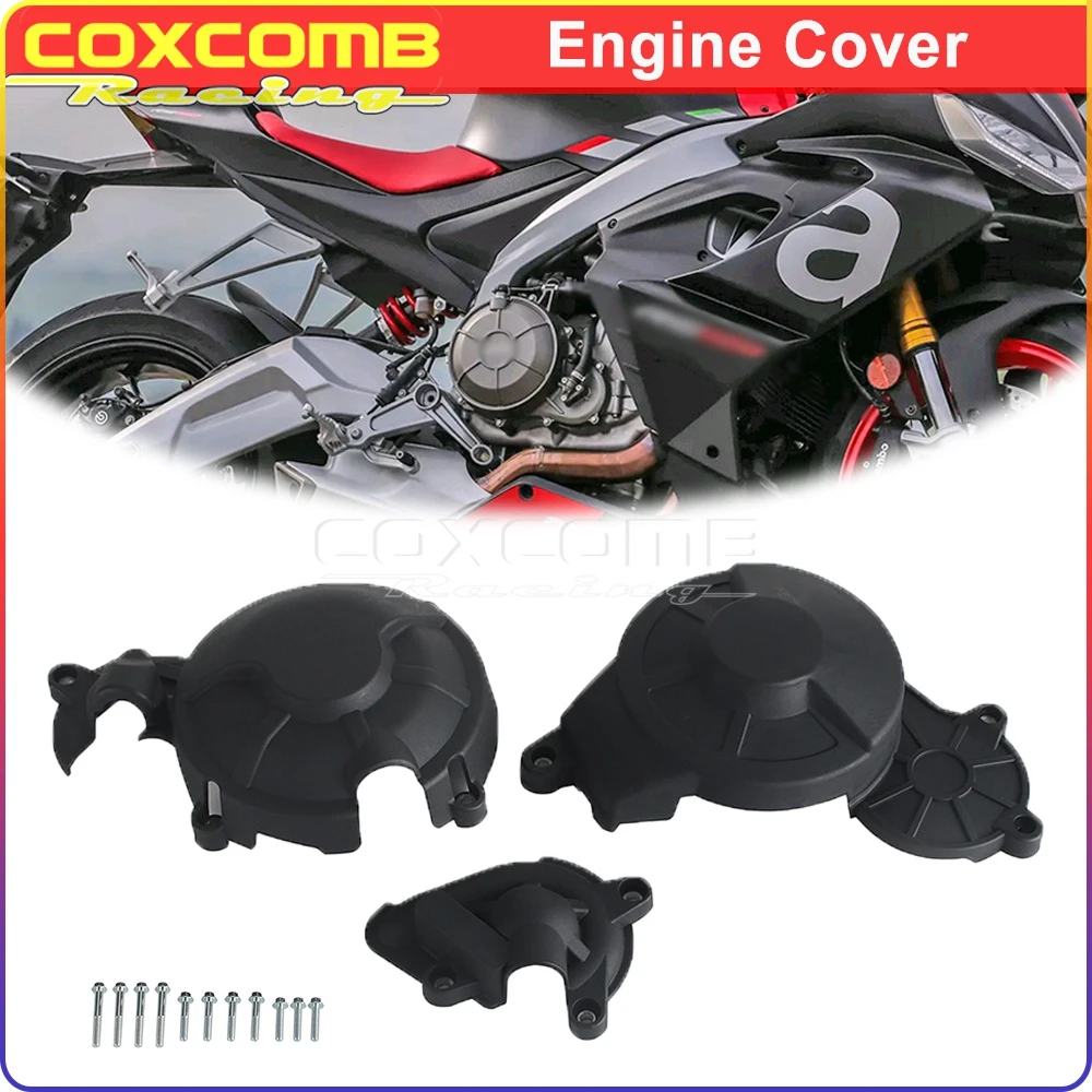 Engine Covers Guard Motorcycle Engine Cover Protection Case For Aprilia RS Tuono Tuareg 660 RS660 Tuono660 21-23 Tuareg660 2022