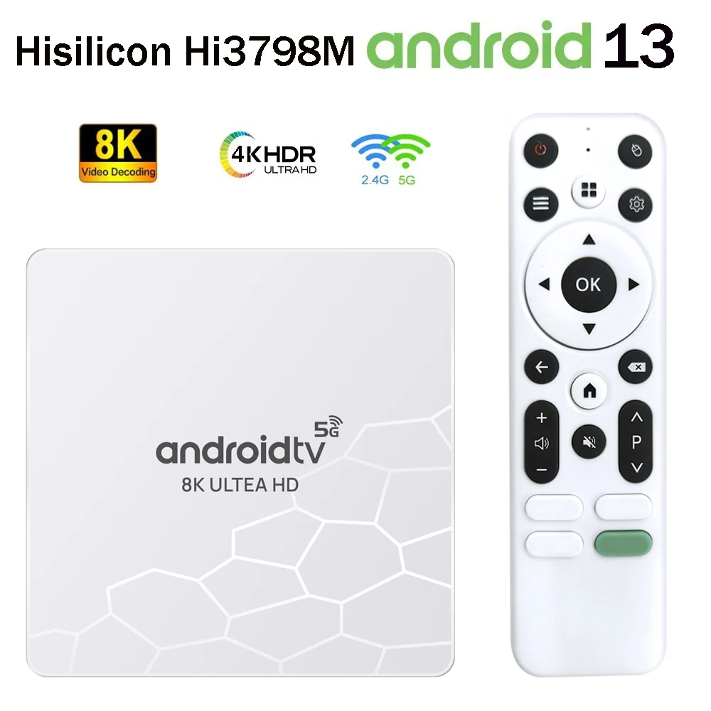 Q96 OHP 8K Android 13 HD 8K 4K HDR Smart TV Box 8GB OTA 4G 5G Dual Wifi Hisilicon Hi3798M Media Player iptv q96 TV Box