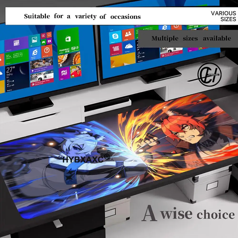 

Komano Manato Mouse Pad Zenless Zone Zero Large XXL Mousepad Anime Computer Gaming Keyboard Pad Gamer Pc Accessories ZZZ DeskMat