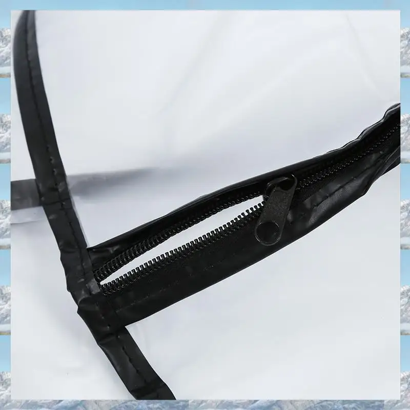 

L81A 2025-2X Сумка для гольфа Дождевик Сумка на молнии Водонепроницаемый и пылезащитный прозрачный чехол