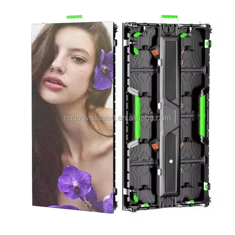 RGB-Mini LED LightweightOutdoor Rental 500 X 500mm P2.604 Full Color IP65 Waterproof High Brightness LED Display Screen Video Wa