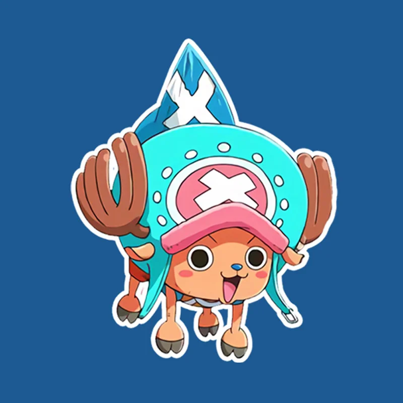 

Cute One Piece Stickers Capturing Luffy, Creative Stickers, Waterproof Laptop Window Stickers, Anime Stickers