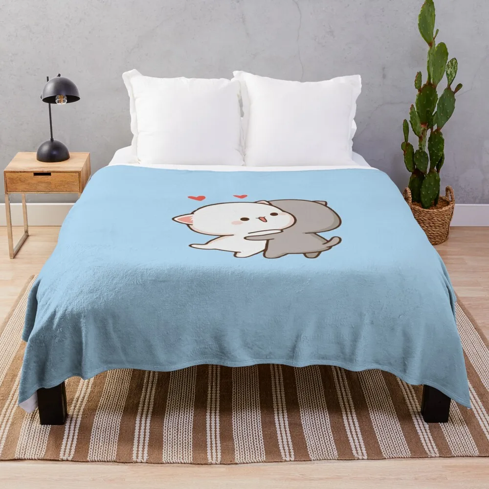 

Cute Milk couple Throw Blanket Bed linens valentine gift ideas For Baby Camping Blankets