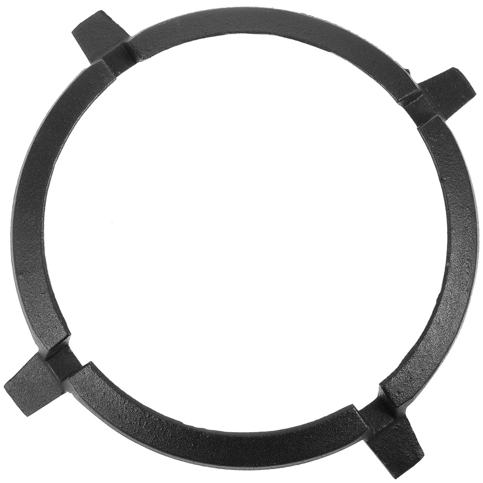

1Pcs Heavy Duty Stove Rack Cast Iron Wok Non-Slip Gas Stove Holder for Cookware Heat Efficient Kitchen Cooking