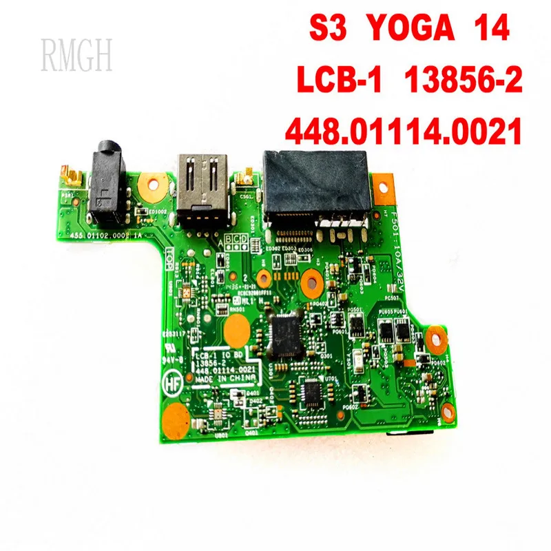 

13856-2 Оригинальная для Lenovo S3 yoga 14 USB-плата, S3 YOGA 14 LCB-1 448.01114.0021 протестирована, хорошая Бесплатная доставка