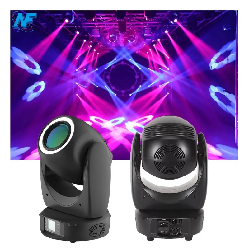 

LED Moving Light Spot 6 Color Gobos Light 100W DMX with Show KTV Disco DJ Party for Stage Lighting