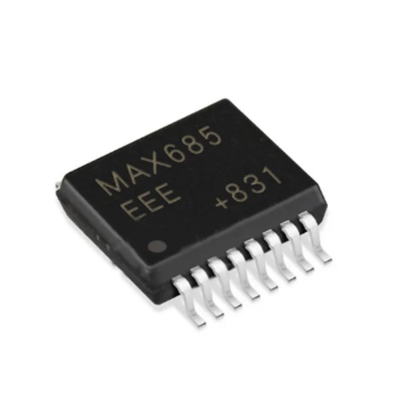 Novo e Original MAX685EEE + MAX685 685EEE QSOP, Em estoque, 1Pc