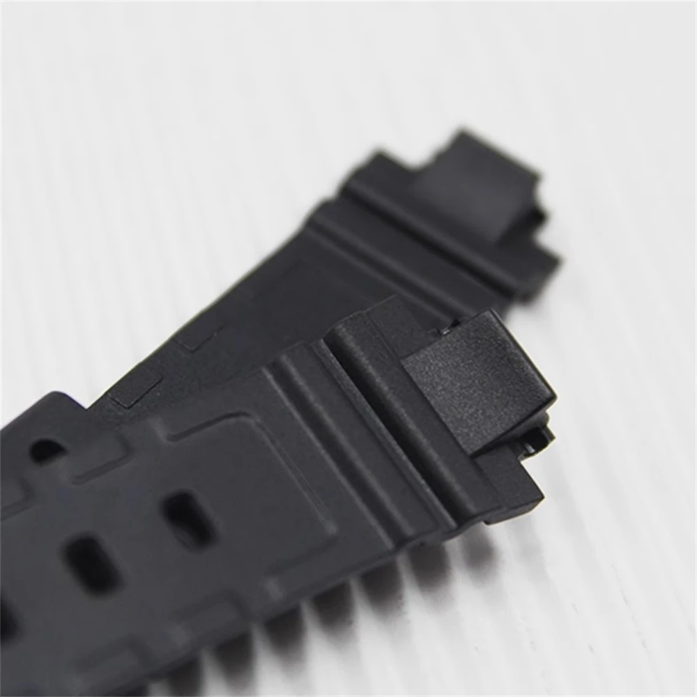 10mm Strap for Casio LA-20WH LA-20 Watchband Soft Watch Women Lady Pin Buckle Wrist band Bracelet Belt Black Straps