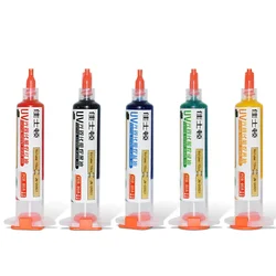 10cc UV Curing Solder Mask Paste Ink for PCB BGA Circuit Board Insulating Protect Soldering Paste Flux Oil