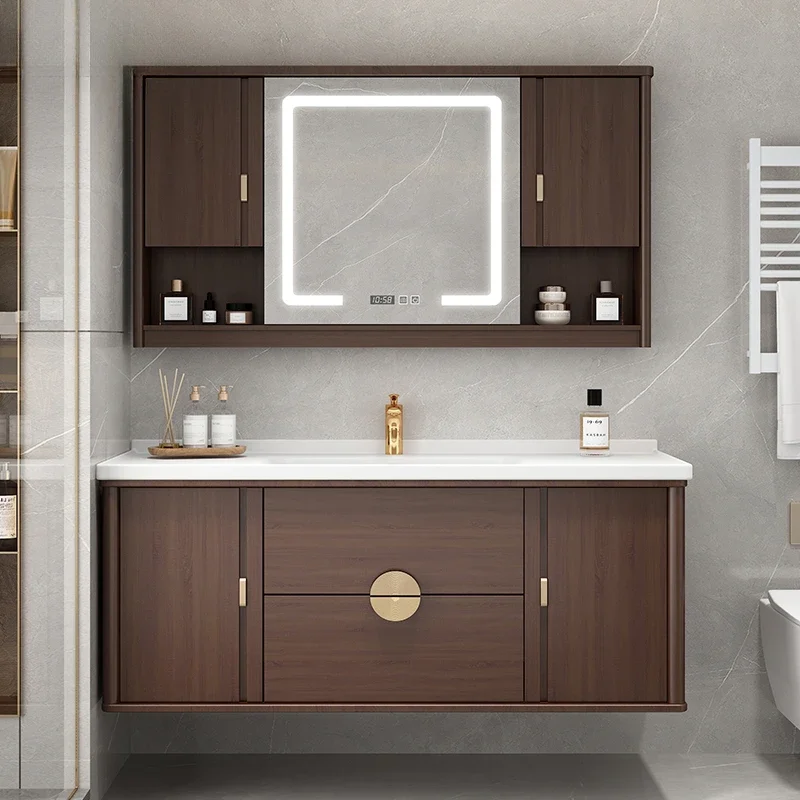 Ceramic Basin Minimalist Bathroom Cabinet Washbasin Modern Bathroom Cabinets Slim Corner Mobile Bagno Home Furniture