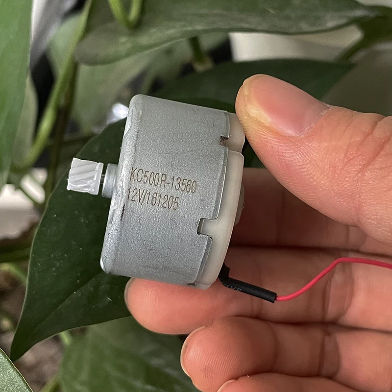 KC500R-13560 مايكرو موتور 6 فولت 9 فولت 12 فولت موتور تيار مباشر 5350 دورة في الدقيقة مايكرو محرك المغزل المستديرة الصغيرة 32 مللي متر لآلة العطر روبوت الكناس #5