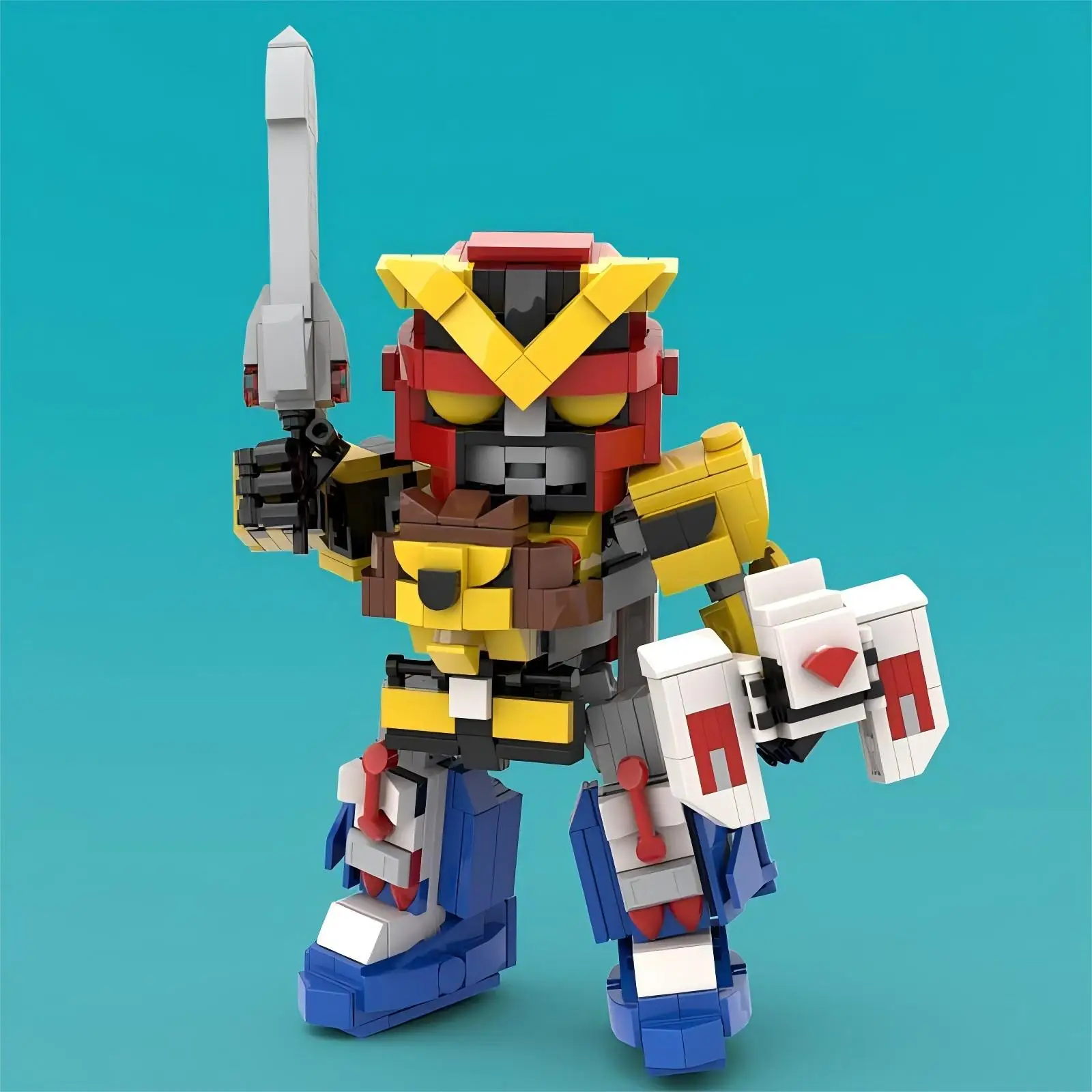 

MOC Classic Anime Series Life Robot Boy Building Block Set Super Beast Team Mech Model DIY Kids Assembly Toys Boys Birthday Gift