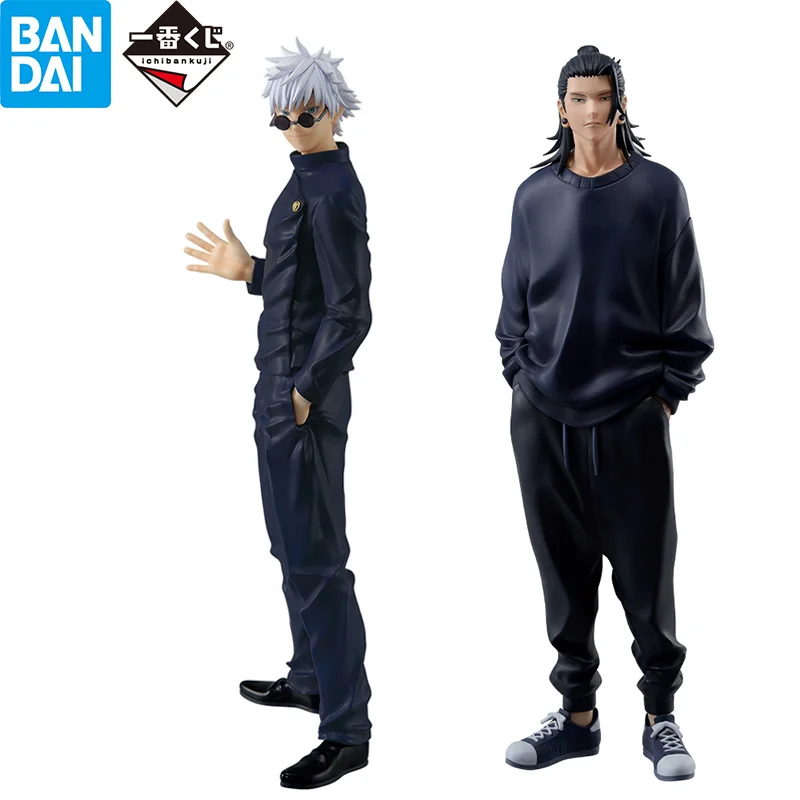 Bandai Ichiban Kuji Jujutsu Kaisen Kaigyoku Gyokusetsu San Gojo Satoru Geto Suguru Figure Anime Action Model Collectible Toys