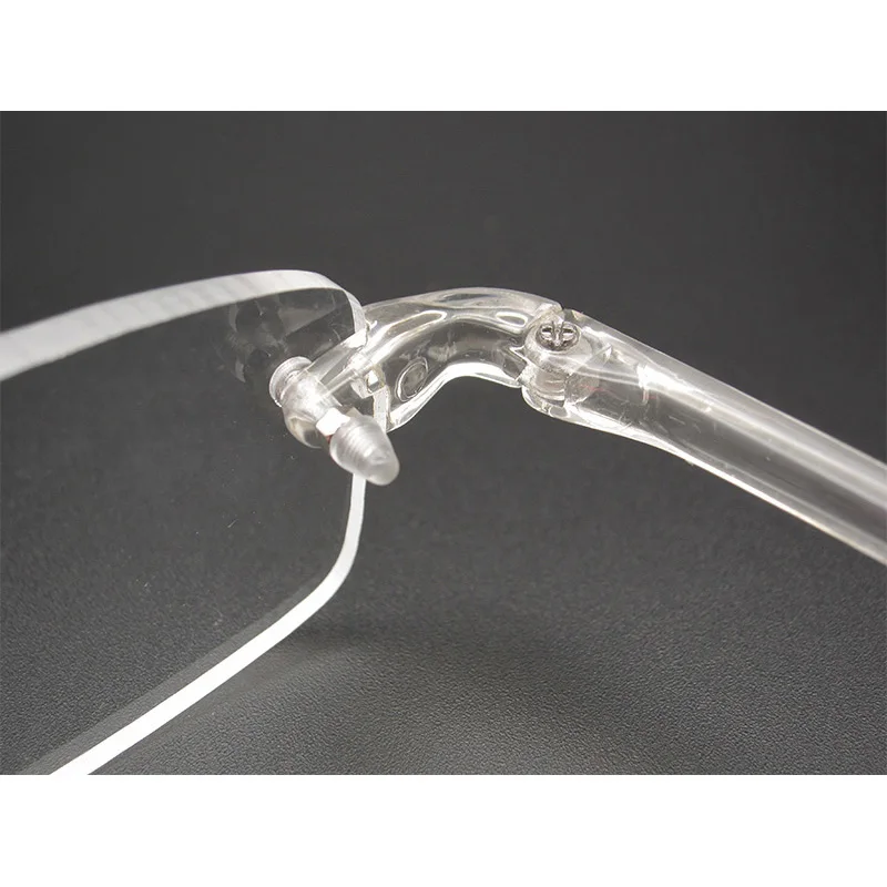 Flexible Women Transparent Reading Glasses Frameless Magnifier TR90 Ultralight Presbyopia +0.5 +0.75 +1 +1.25 +1.5 +1.75 +2 ~ +4