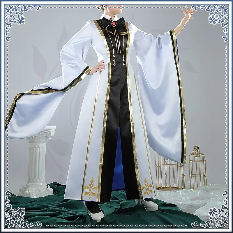 Game Fate/Grand Order Aesc Cosplay Costume FGO Halloween outfits Aesc the Rain Witch Women New Suit Uniform