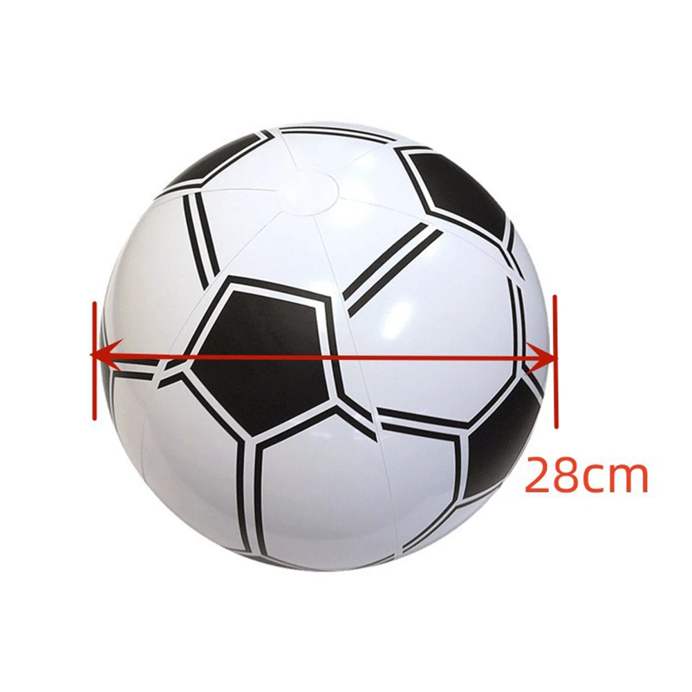 Pelota de fútbol inflable portátil, pelota creativa para niños, playa, piscina, deportes, interior, exterior, fiesta de verano para niños