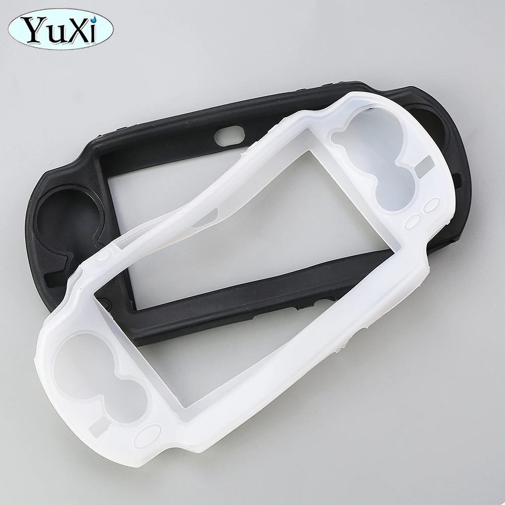 1Pcs Silicone Soft Protective Cover Shell For PSV 1000 Console For PSVita 1000 Protector Skin Case Cover Replacement Accessories