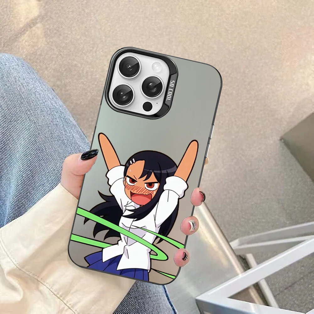 Nagatoro San Anime Aesthetic Phone Case For IPhone 16 15 14 13 12 11 Pro Max X XR XSMAX 8 7 Plus Matte Shockproof Back Cover