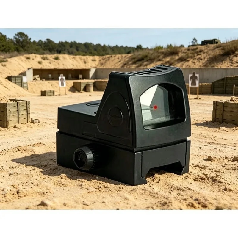For Target Shooting Practice 20mm Adjustable Rail Mount Kit 2026 Reflex Sight Sunshade Hood Attached Shockproof Optics