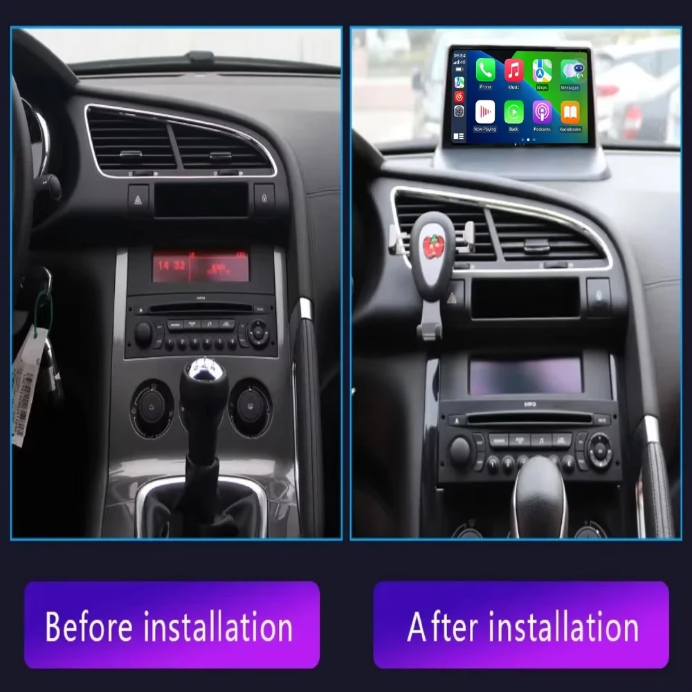 

Android 15 для Peugeot 5008 3008 2009-2015 беспроводной Carplay авто радио аудио GPS навигация мультимедийный видеоплеер 5G Wi-Fi