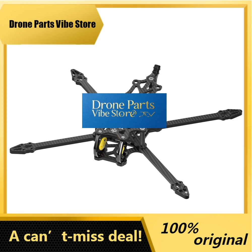 

DronePTony 5 Sub250 Freestyle Frame - 57g Ultra-Light W/ TPU, True-X Compact, 20x20/25.5x25.5 Mounts,FPV Drone Frame KIT