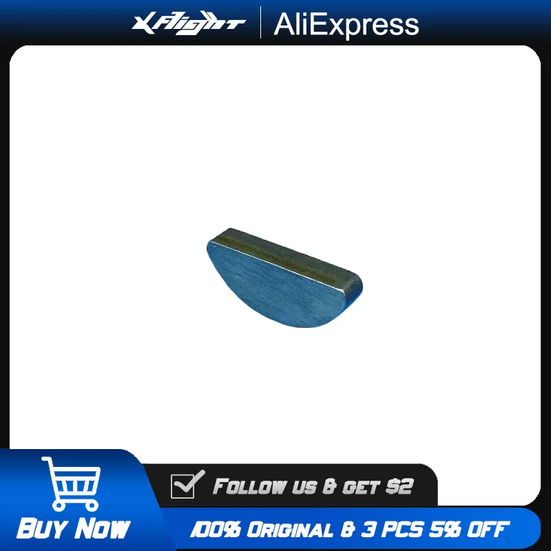 

DLE 3x16 Half-Moon Key, Universal Fit for DLE30 to DLE222 Gas Engines, High Strength Alloy Steel, RC Airplane Helicopter Parts