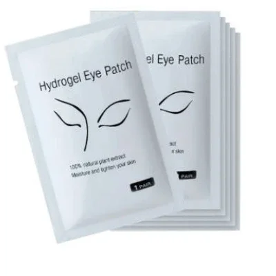 1/3/5Pair Lash Extension Eye Stickers Disposable Nonwoven Collagen Hydrogel Under Eye Pads Eyelash Extension Sticker Makeup Tool