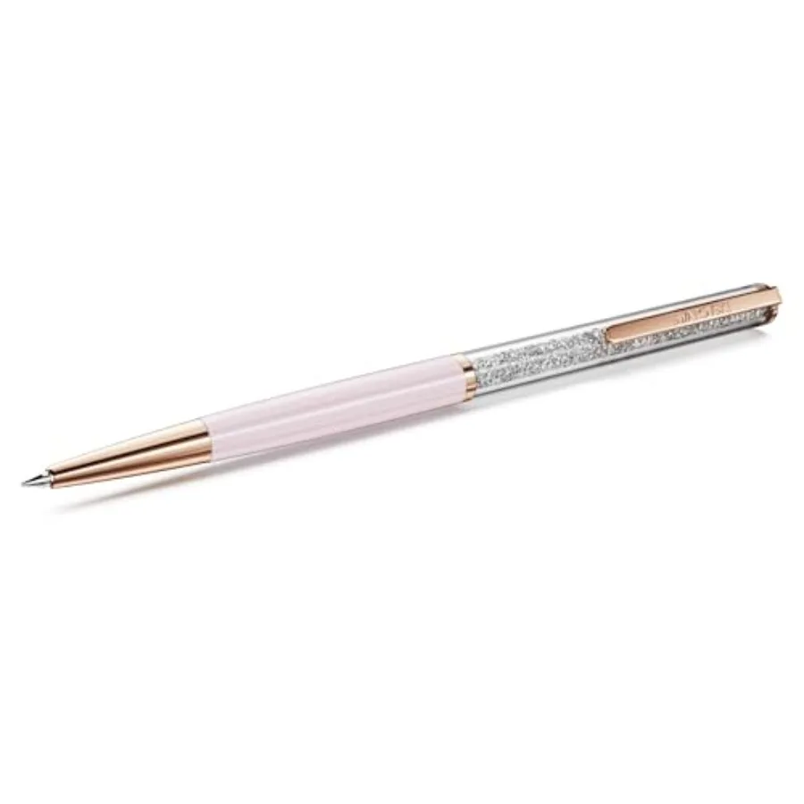 

Crystalline Silk ballpoint pen Pink Pink lacquered Rose gold-tone plated