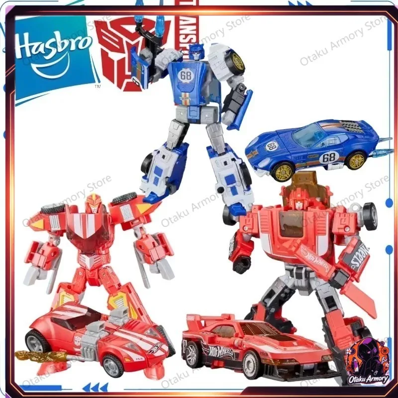 (In Stock) Hot Wheels Co-branded Twin Mill GT-Scorcher Transformable Race Car Robot Hobby Display Collectible Gift