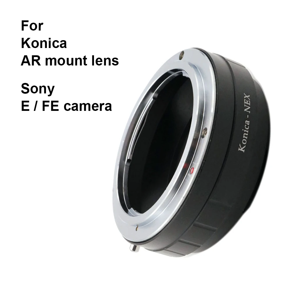 Cho Konica AR Mount-Sony E / FE Mount Adapter Vòng Konica-NEX AR-E AR-FE Konica-E Cho NEX A5000 A6000 A7 A9 Sang Trọng ZAVANS Series V. V...