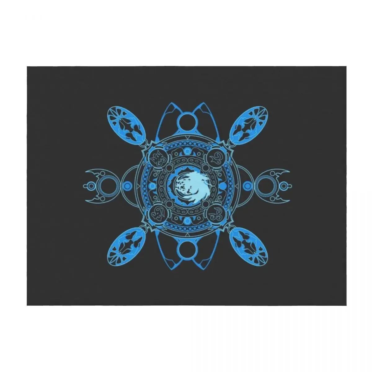 

Bahamut Fayth Throw Blanket Bed Bed Fashionable Summer Beddings Quilt Blankets