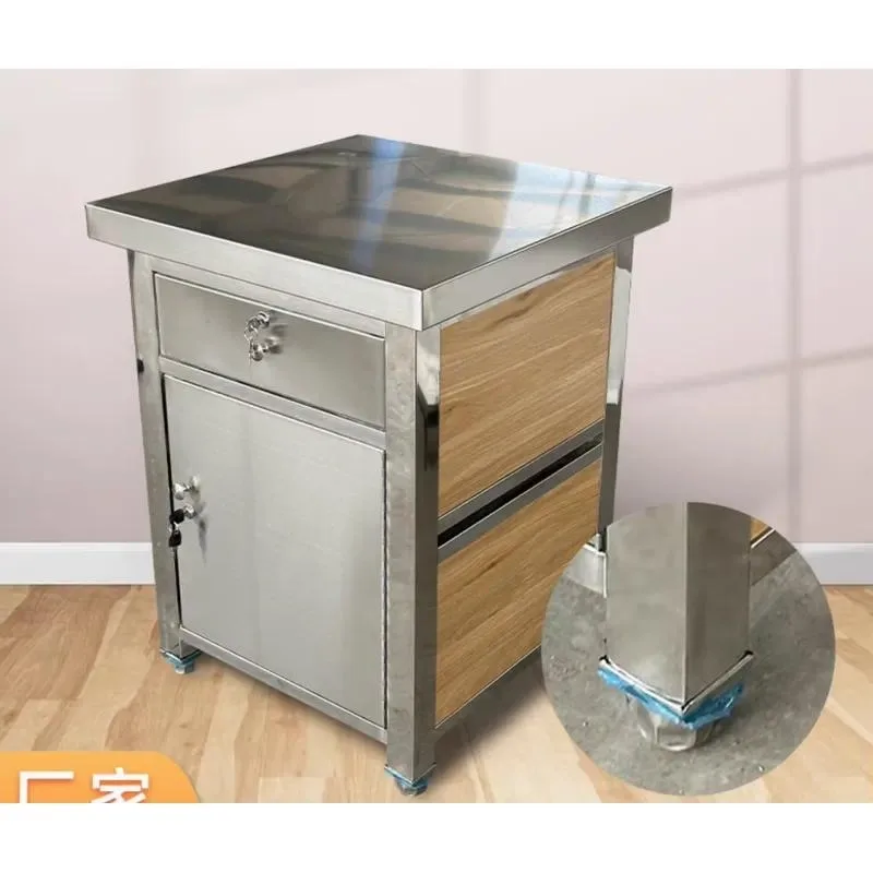 for Factory supply supermarket 1st and 2nd floor stainless steel workbench 201 304 workbench