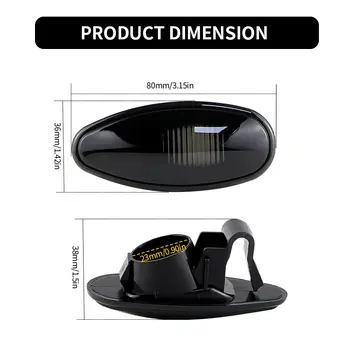 適用於 2001-2006 年三菱藍瑟的 OEM:MR522027 側標誌燈轉向燈罩外殼(左右)汽車配件 6 最佳銷售 2005款三菱藍瑟 - №2