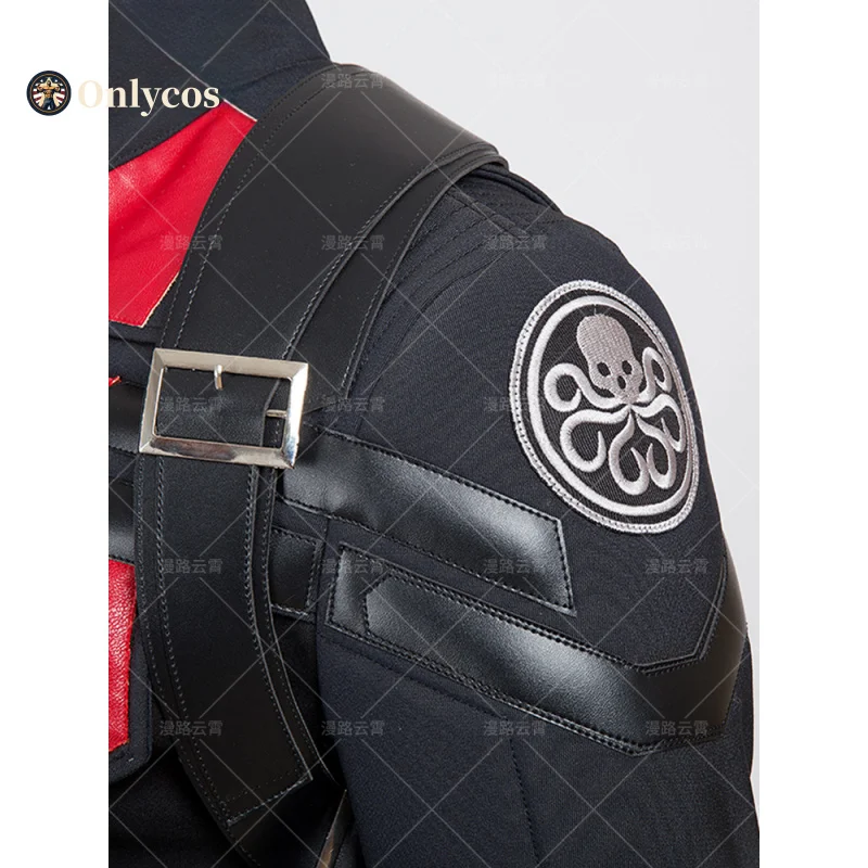 HYDRA Captaining Americang Steve Rogers คอสเพลย์เครื่องแต่งกายชุดเครื่องแบบ Props อุปกรณ์เสริมผู้ชายฮาโลวีน Carnival Party Onlycos