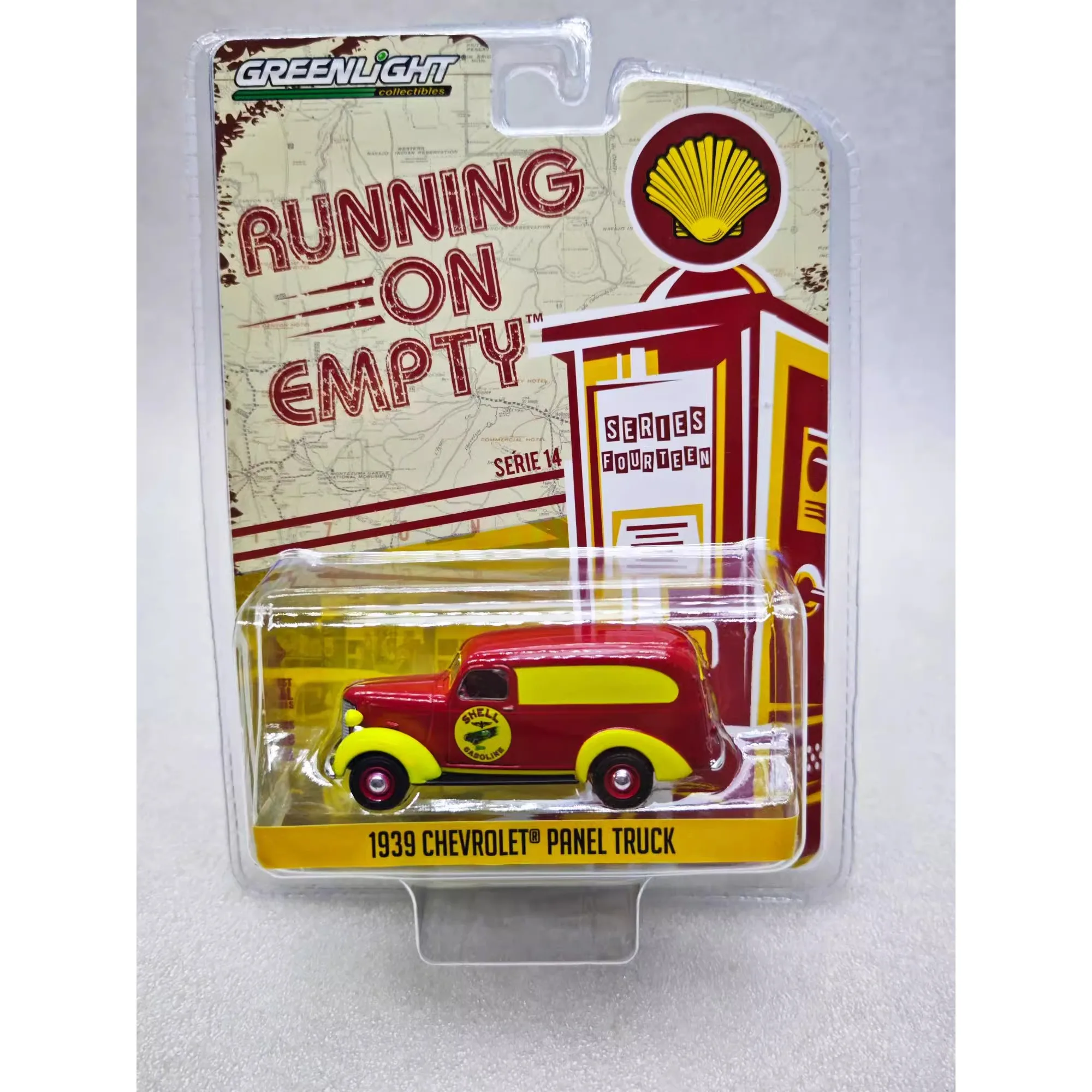 

1:64 1939 Chevrolet Panel Truck High Simulation Alloy Car Model Collectible Toy Gift Souvenir Display Ornament