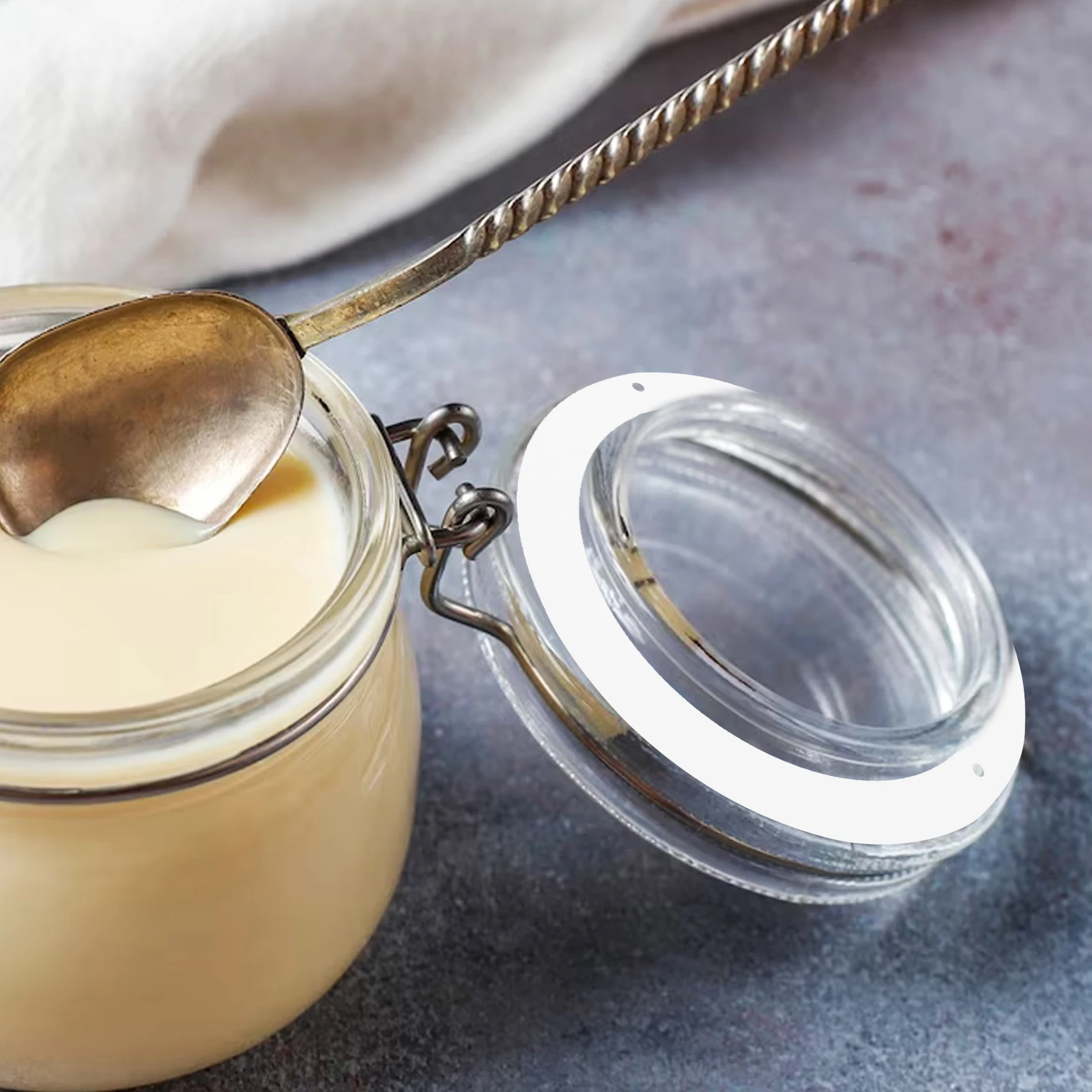 

20Pcs Wide Mouth Silicone Sealing Rings Replacement Gaskets Jar Lid Seals Reusable Airtight Leakproof Mason Jars