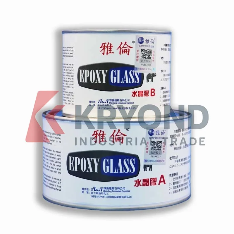 EPOXY GLASS Crystal Resin AB Two Component Clear Sealant for Jewelry Resin Art Wood Crafts Tabletop Coating Transparent Casting
