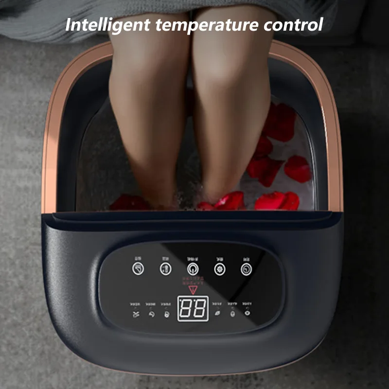 Fully Automatic Health Massage Foot Bath Intelligent PTC Heating Constant Temperature Foot Bath Bucket Household Foot Bath