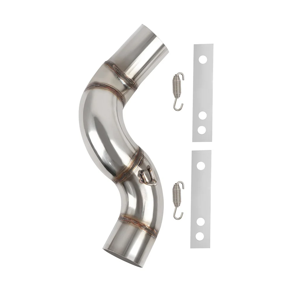 Slip Middle Exhaust Systems Link Pipe For Kawasaki Ninja ZX-6R ZX6R ZX636 2004-06 Exhausts Pipes