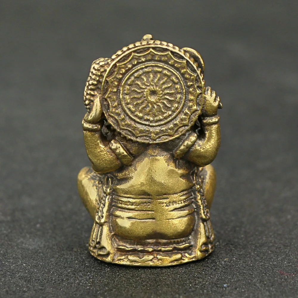 X40A_Lord Ganesha Buddhist Statue Elephant God Sculptures Ganesha